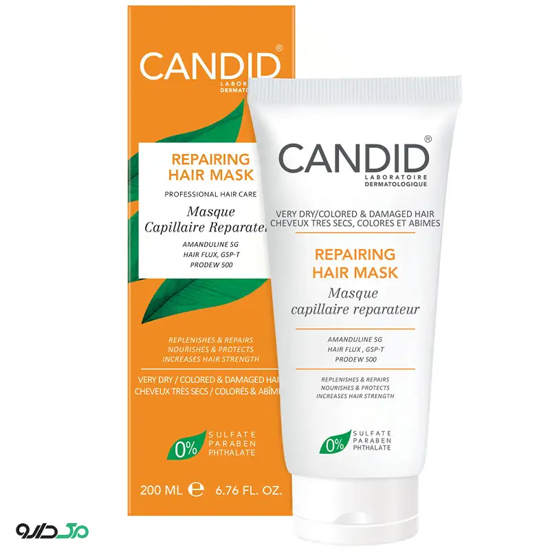 ماسک ترمیم کننده مو خشک کاندید